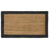 vidaXL Vloerkleden Grijs 60 x 110 cm Jute