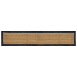 vidaXL Vloerkleden Grijs 60 x 110 cm Jute