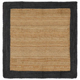 vidaXL Vloerkleden Grijs 60 x 110 cm Jute