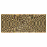 vidaXL Tapijt Natuurlijk en Wit 60 x 110 cm Jute