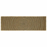 vidaXL Tapijt Natuurlijk en Wit 60 x 110 cm Jute