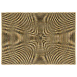 vidaXL Tapijt Natuurlijk en Wit 60 x 110 cm Jute
