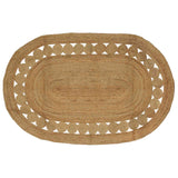 vidaXL Tapijt Bruin 100 x 152 cm Jute