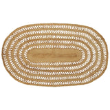 vidaXL Tapijt Bruin 100 x 152 cm Jute