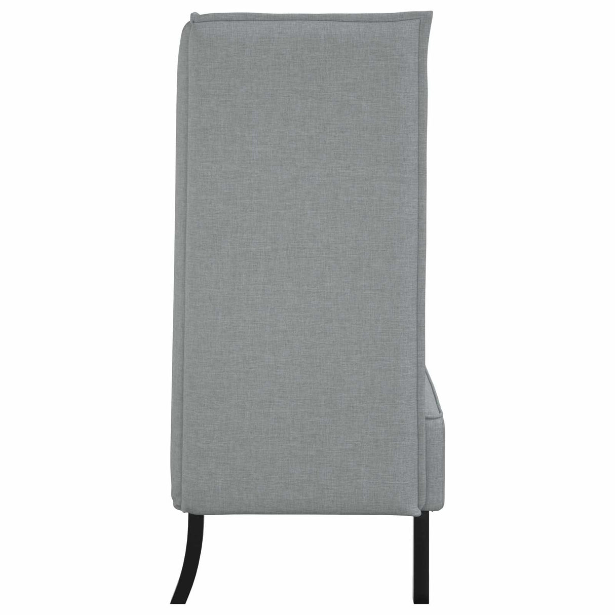 vidaXL Hoog rugbank 101cm Lichtgrijs Stof
