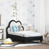 vidaXL Peuterbedframe met hoofdboard Roze 70 x 140 cm PU