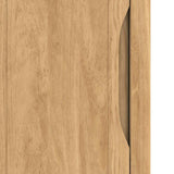 vidaXL Badkamer Hoge Kast met plank FLORO Wasbruin 35 x 30 x 160 cm