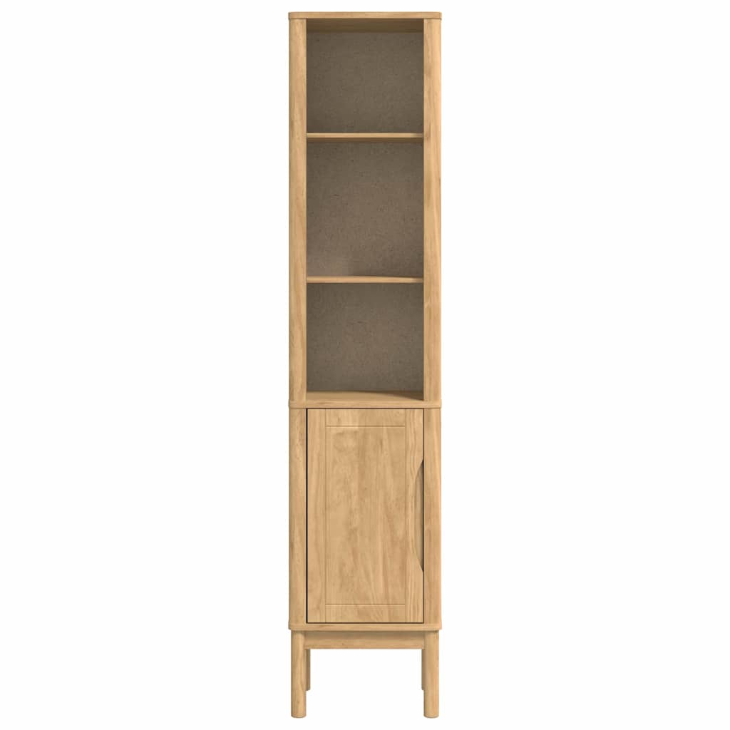 vidaXL Badkamer Hoge Kast met plank FLORO Wasbruin 35 x 30 x 160 cm