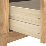 vidaXL Gangbank FLORO Wasbruin 115 x 40 x 45 cm Massief vurenhout