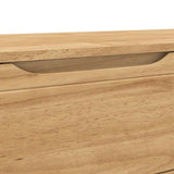 vidaXL Gangbank FLORO Wasbruin 115 x 40 x 45 cm Massief vurenhout