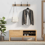 vidaXL Gangbank FLORO Wasbruin 115 x 40 x 45 cm Massief vurenhout