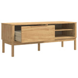 vidaXL Gangbank FLORO Wasbruin 115 x 40 x 45 cm Massief vurenhout