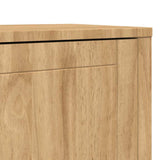vidaXL Dressoir FLORO Wasbruin 70 x 30 x 70,5 cm Massief vurenhout