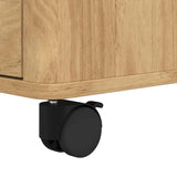 vidaXL Keuken Trolley FLORO Wasbruin 72,5 x 45 x 80 cm