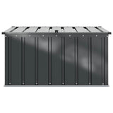 vidaXL Tuinopslagdoos Zwart 101 x 56,5 x 50 cm Staal