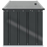vidaXL Tuinopslagdoos Zwart 101 x 56,5 x 50 cm Staal