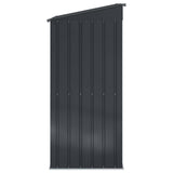 vidaXL Garden Sheds Anthracite 137 x 81 x 180 cm Metal