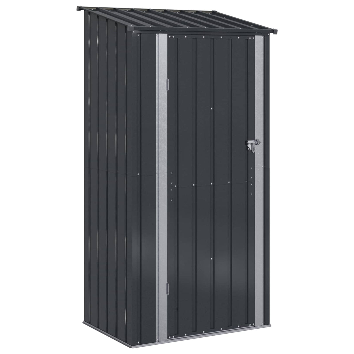 vidaXL Tuinhuisjes Antraciet 103 x 74 x 200 cm Metaal