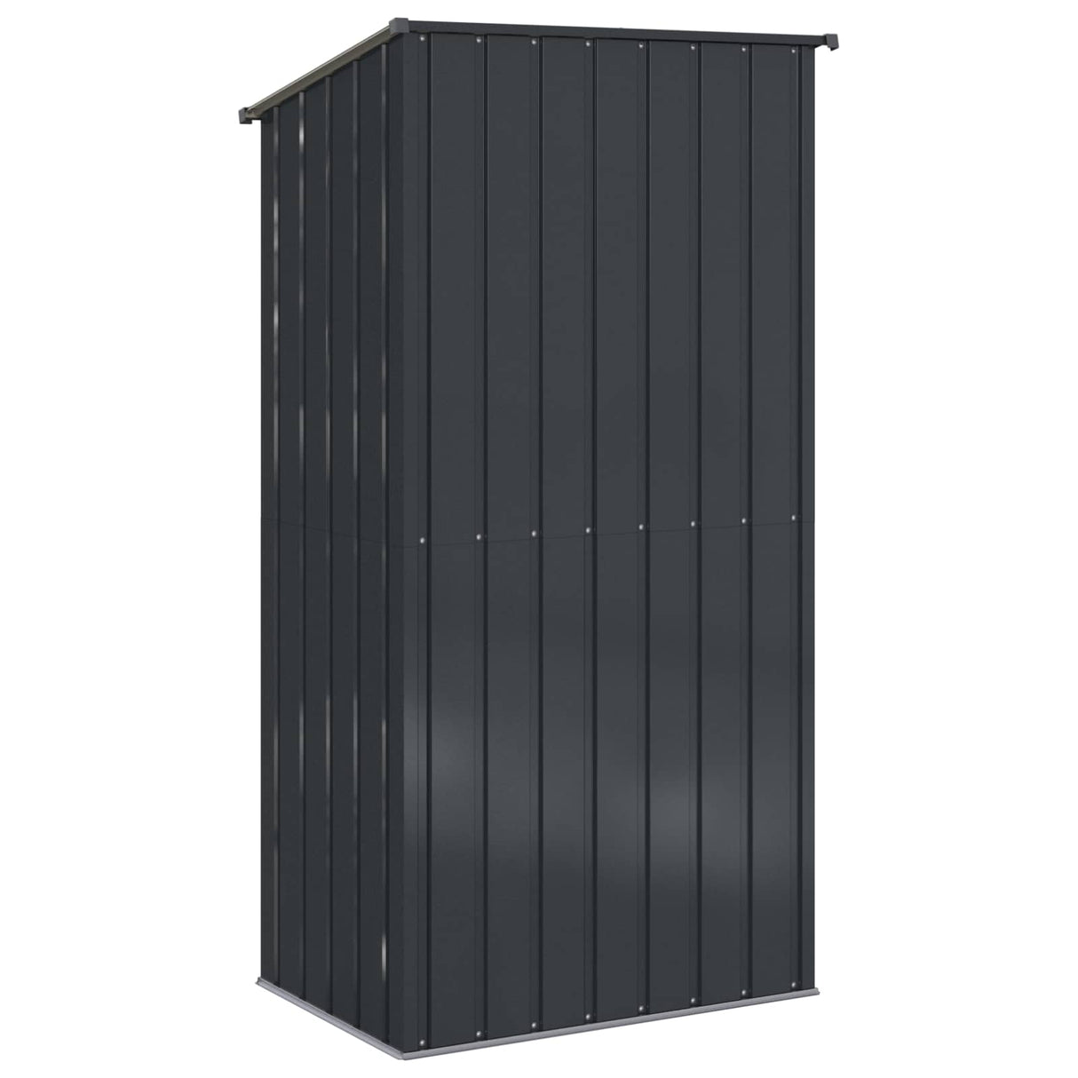 vidaXL Tuinhuisjes Antraciet 103 x 74 x 200 cm Metaal