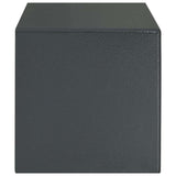 vidaXL Digital Safe with Lock Dark Grey 31 x 20 x 20 cm Steel