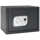 vidaXL Digital Safe with Lock Dark Grey 31 x 20 x 20 cm Steel
