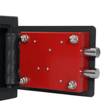 vidaXL Kluisdoos met slot Donkergrijs 23 x 17 x 17 cm Staal