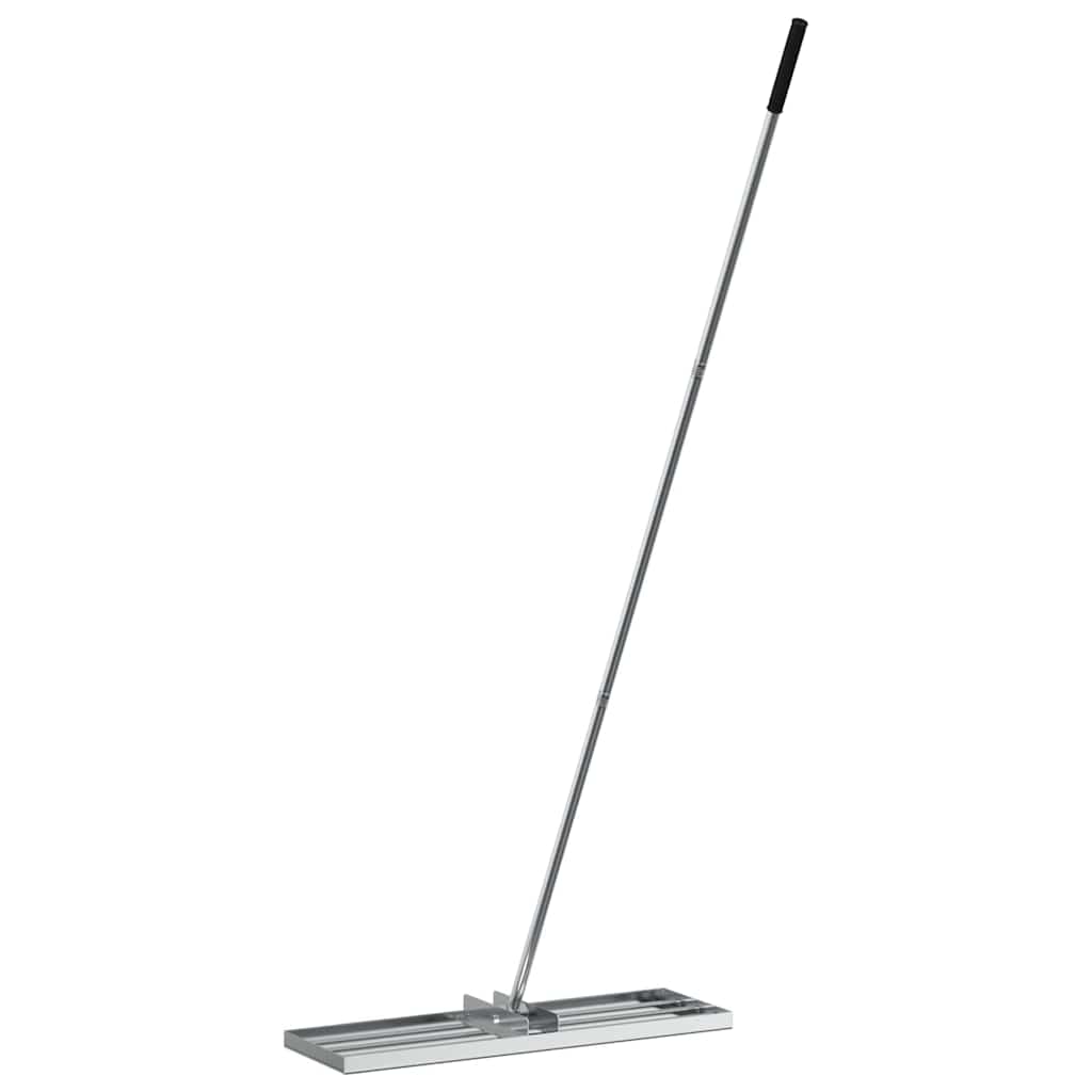 vidaXL Tuinhark Zilver 75 x 25 x 200 cm Roestvrij staal