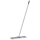 vidaXL Tuinhark Zilver 75 x 25 x 200 cm Roestvrij staal