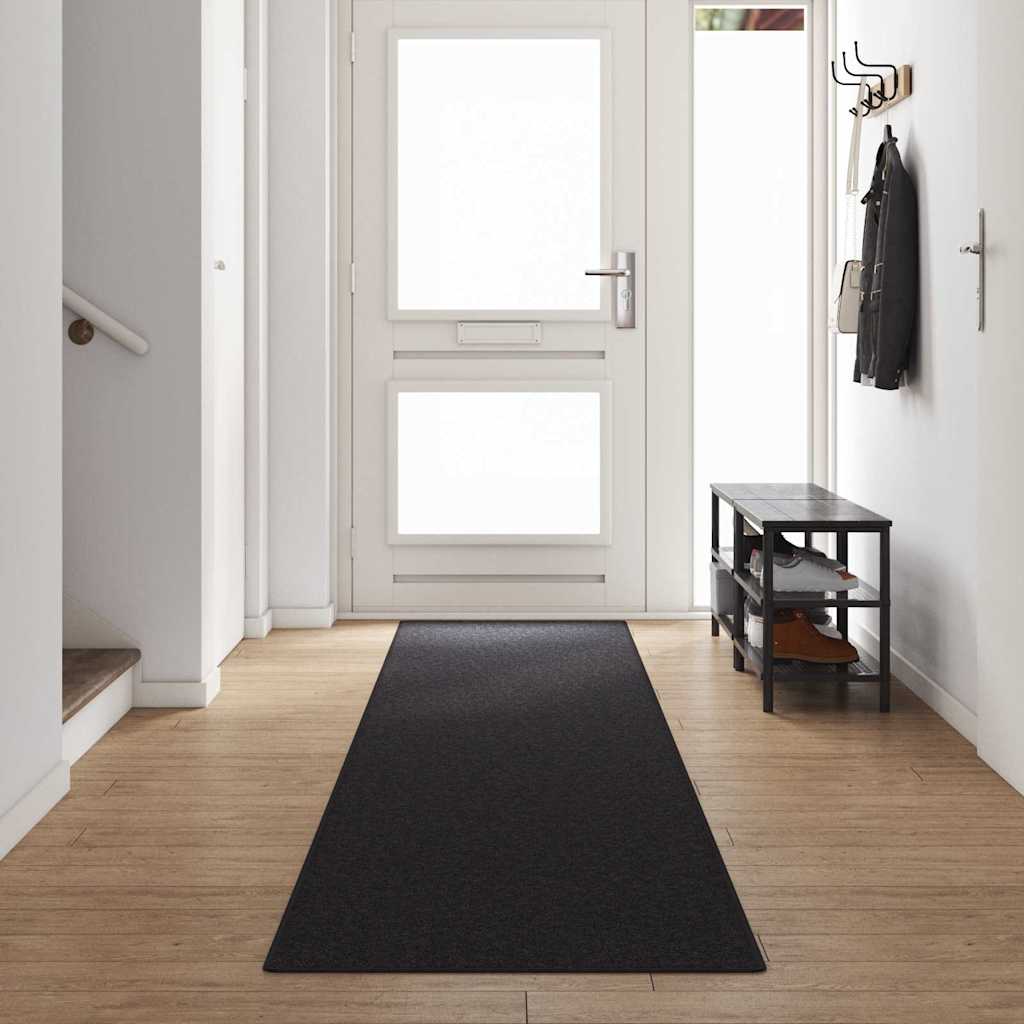 vidaXL Tapijtloper 50x100 cm antracietkleurig