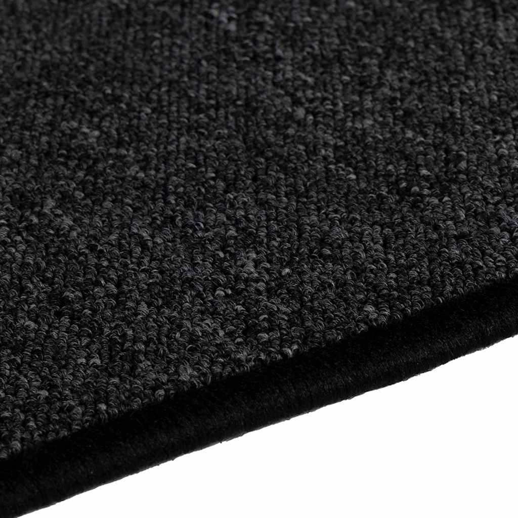 vidaXL Tapijtloper 50x100 cm antracietkleurig