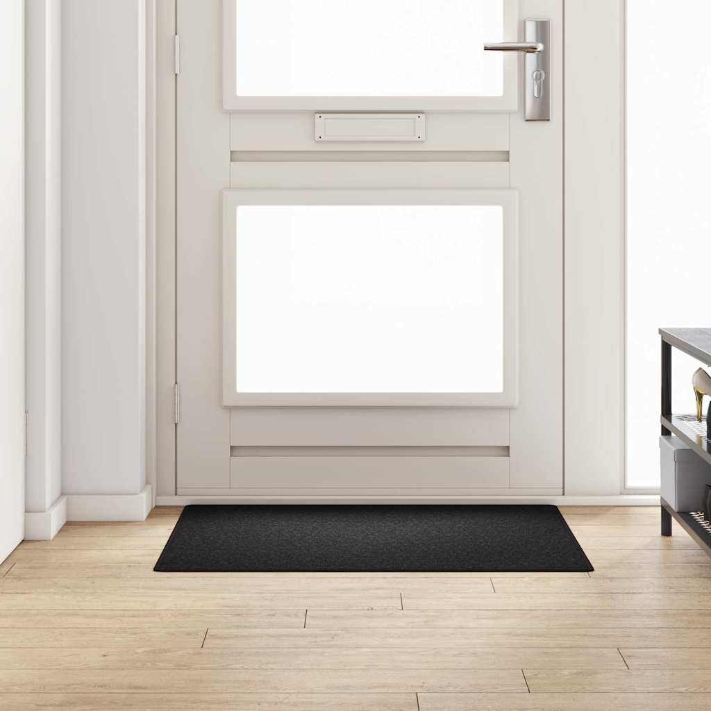 vidaXL Tapijtloper 50x100 cm antracietkleurig