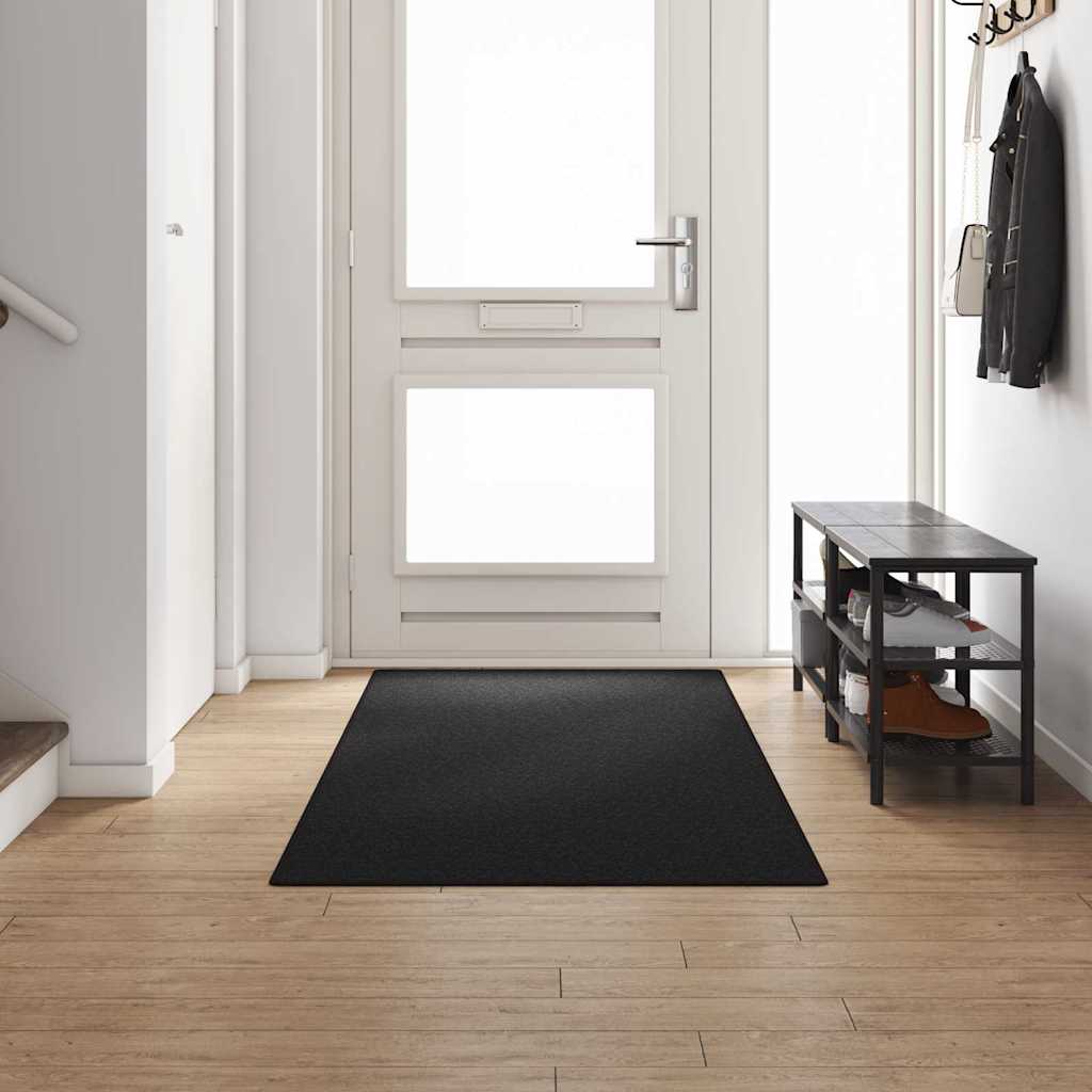 vidaXL Tapijtloper 50x100 cm antracietkleurig