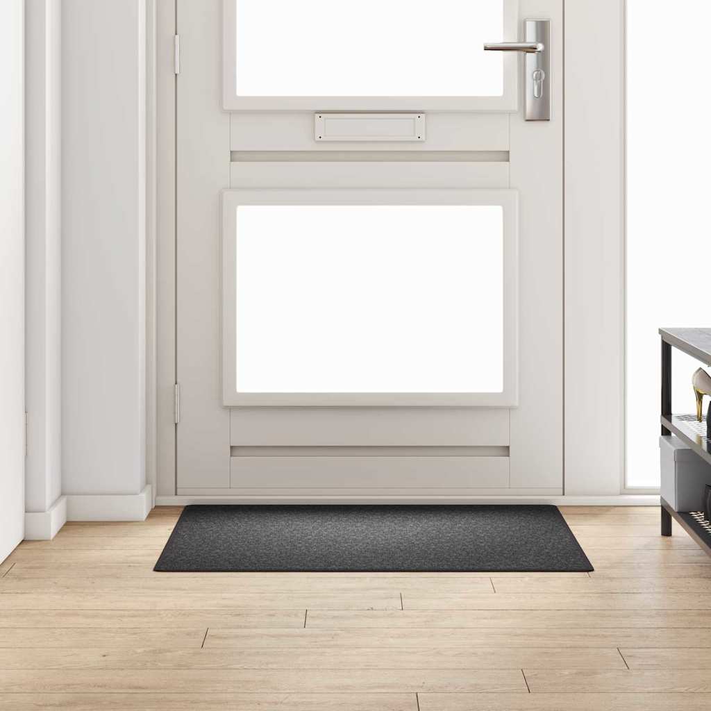 vidaXL Tapijtloper 50x100 cm antracietkleurig