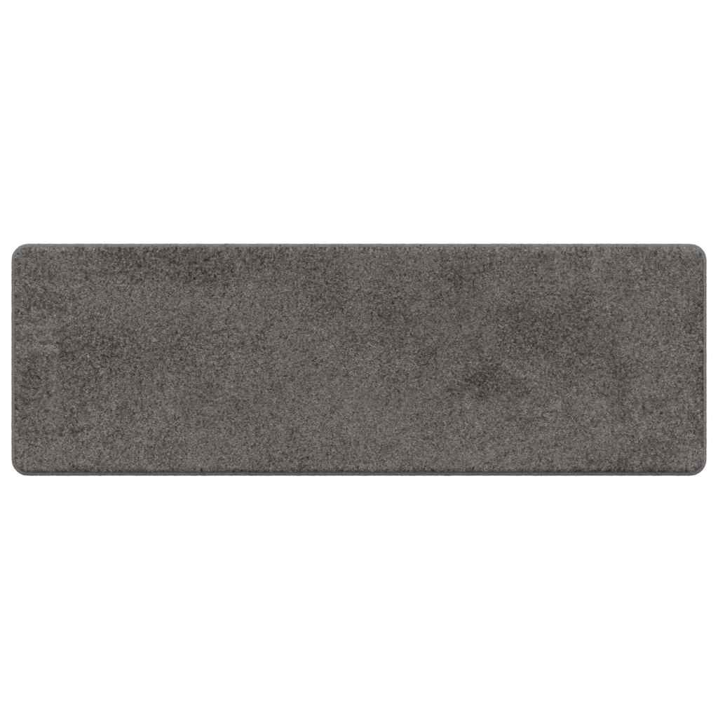 vidaXL Tapijt Loper Grijs 50 x 100 cm 100% Polypropyleen Tuft