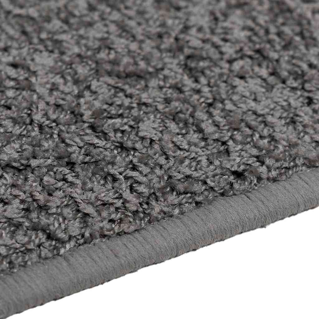 vidaXL Tapijt Loper Grijs 50 x 100 cm 100% Polypropyleen Tuft