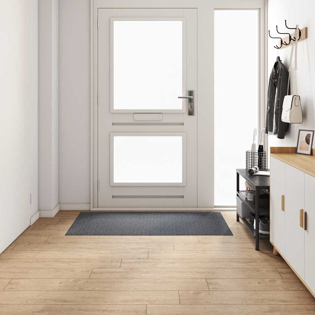 vidaXL Door Mat 100x100 cm anthracite