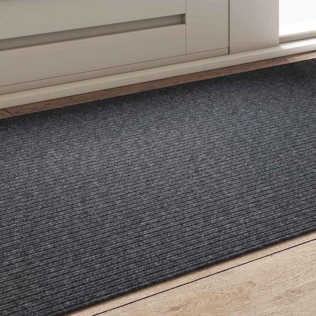 vidaXL Door Mat 100x100 cm anthracite