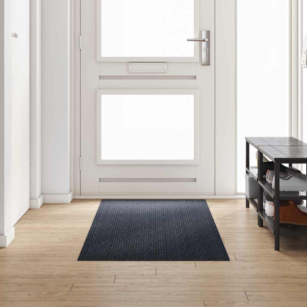 vidaXL Door Mat 100x100 cm anthracite