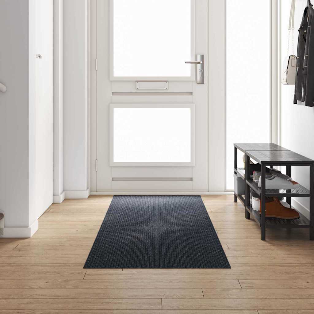 vidaXL Door Mat 100x100 cm anthracite