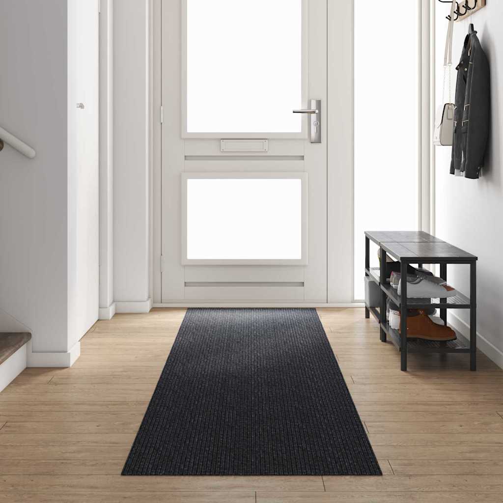 vidaXL Door Mat 100x100 cm anthracite