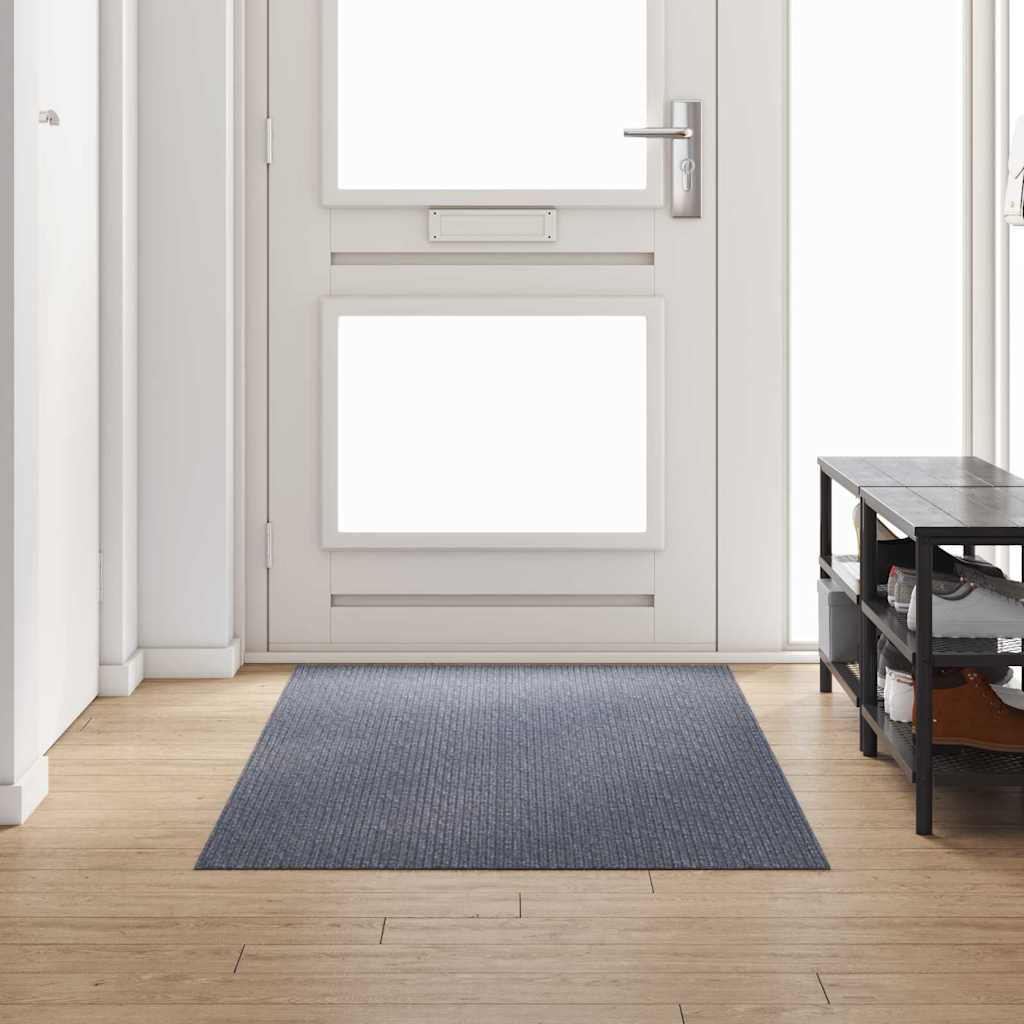 vidaXL Door Mat 100x100 cm anthracite