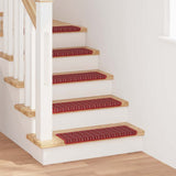 vidaXL Zelfklevende trapmatten 15 pcs Antraciet 65 x 21 x 4 cm