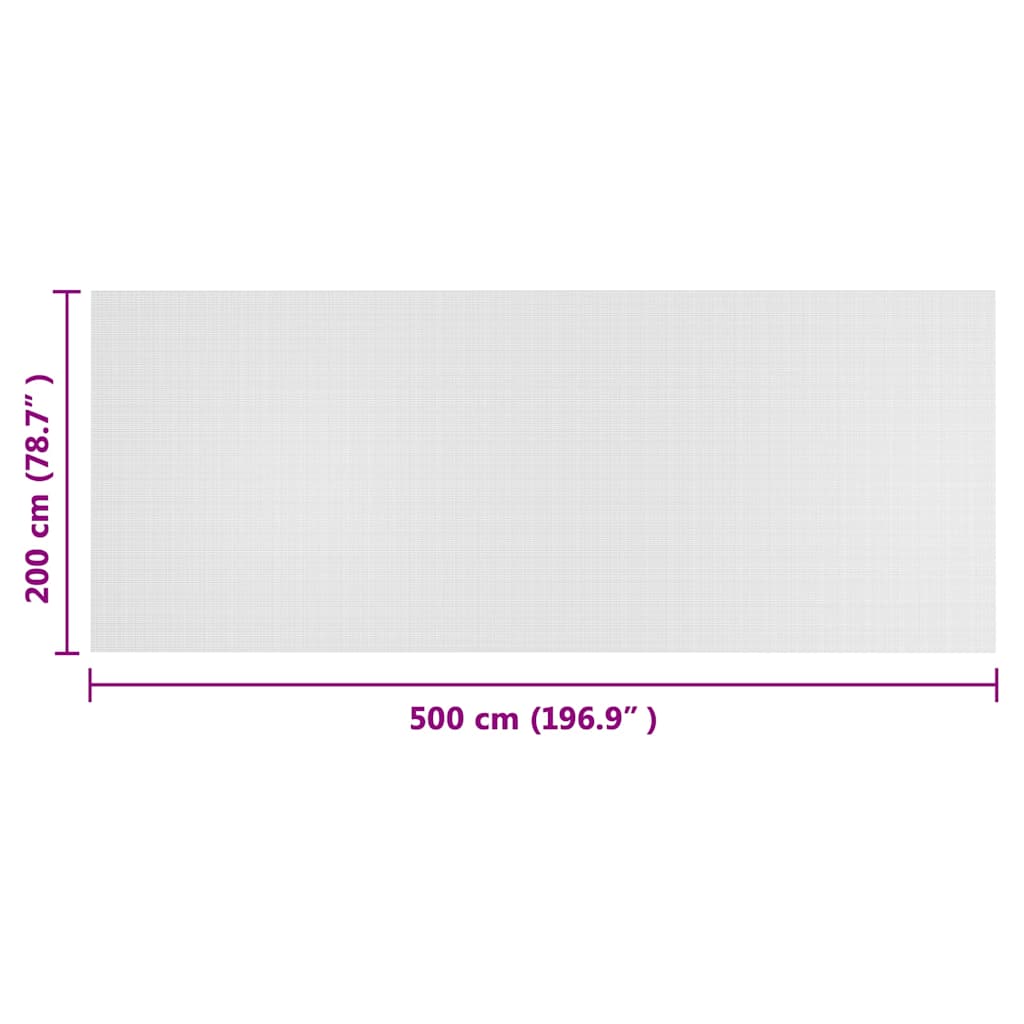 vidaXL Insect Net White 2 x 5 m Polyethylene