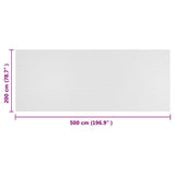 vidaXL Insect Net White 2 x 5 m Polyethylene