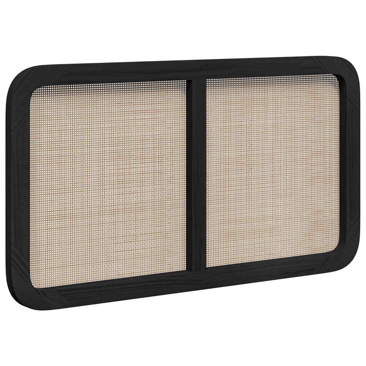 vidaXL Hoofdbord met hoofdeinde Naturel 100 x 55 x 3 cm Rattan
