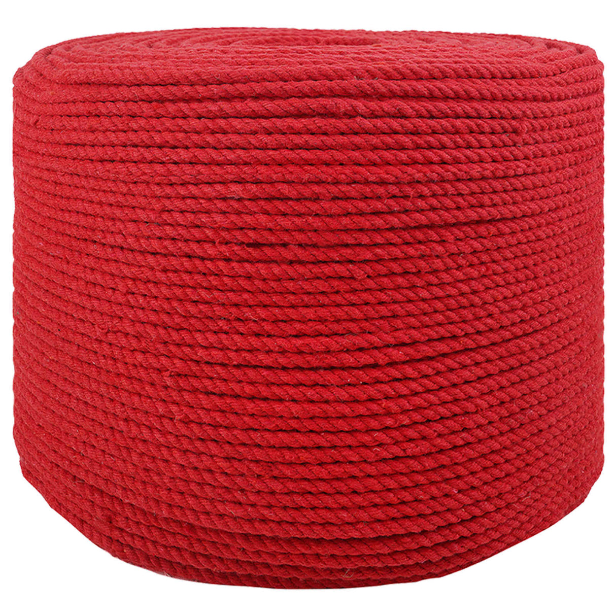 vidaXL Touw 2 pcs Zwart Katoen