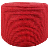 vidaXL Touw 2 pcs Zwart Katoen