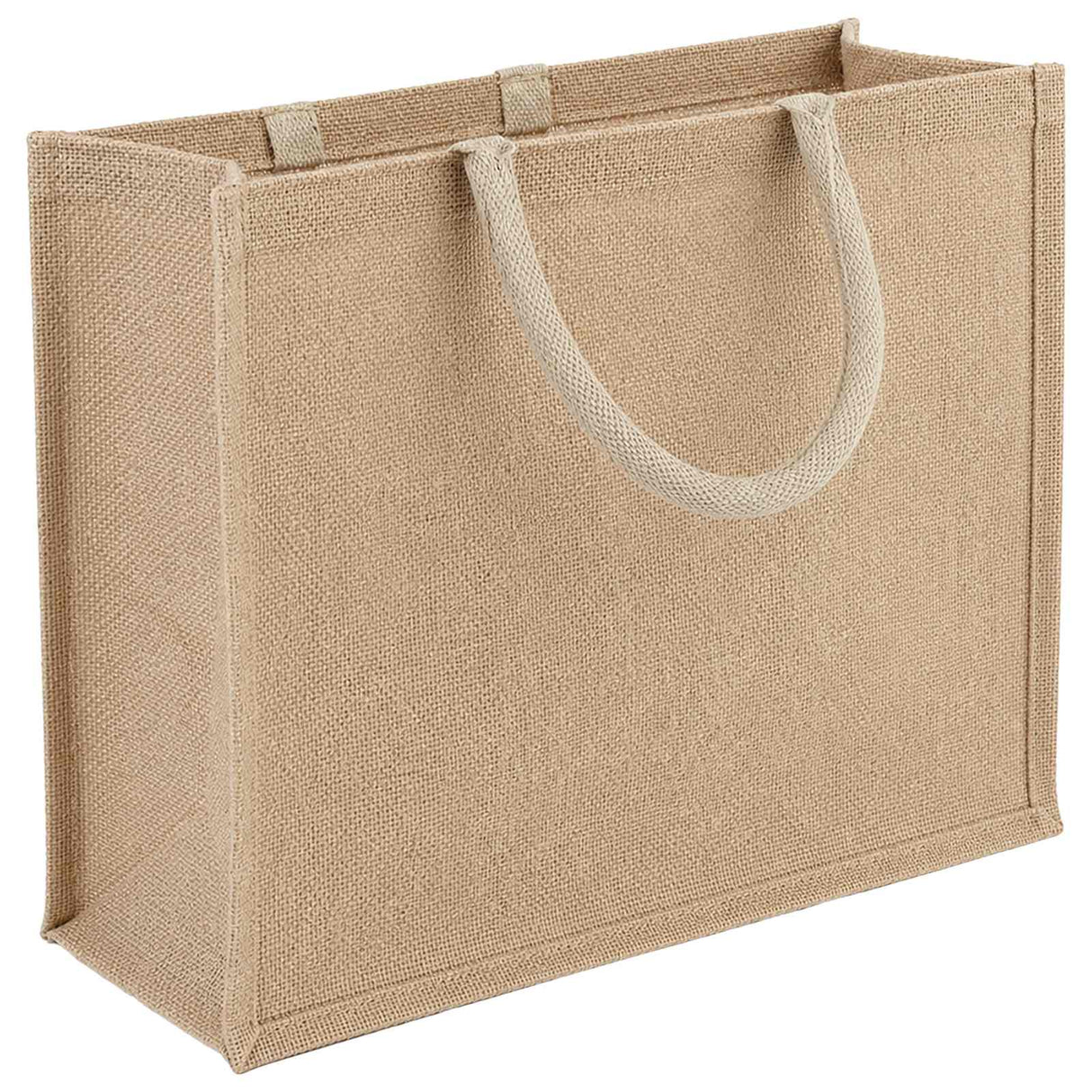 vidaXL Jute Handbags 10 pcs Natural 42 x 33 x 19 cm 100% Tossa Jute