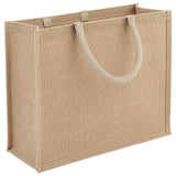 vidaXL Jute Handbags 10 pcs Natural 42 x 33 x 19 cm 100% Tossa Jute