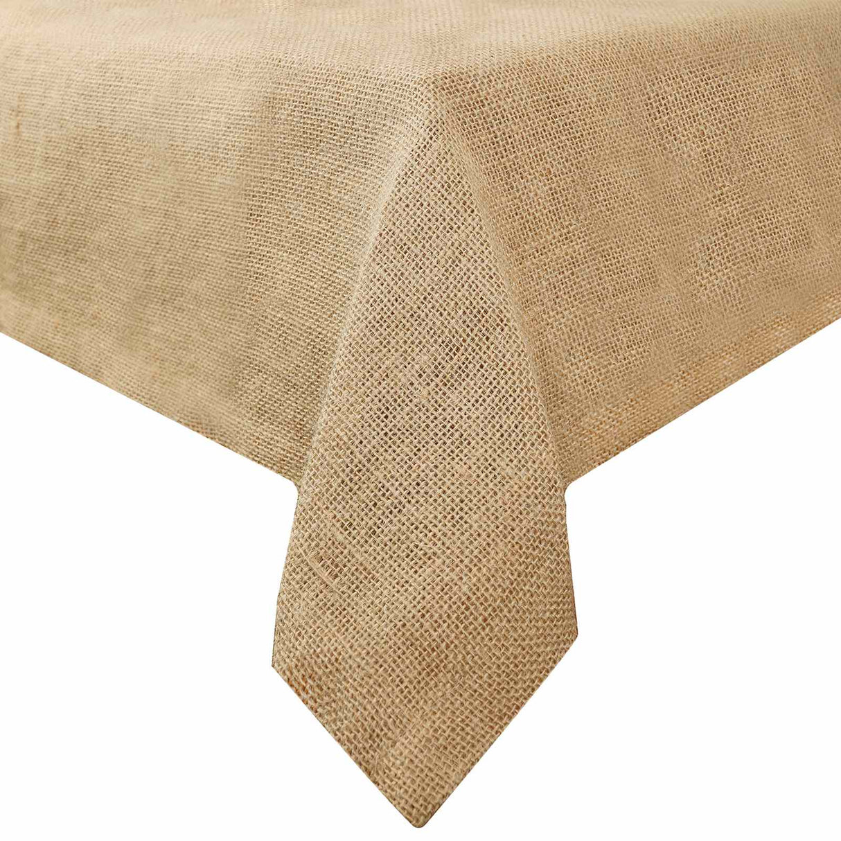 vidaXL Jute Tafelkleed Naturel 140 x 240 cm 100% Tossa Jute